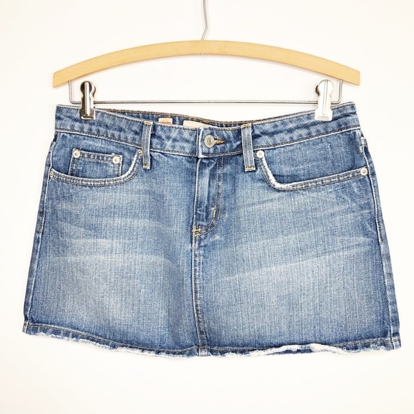 Chip & Pepper denim ultra mini skirt Y2K - Picture 6 of 8
